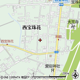 埼玉県春日部市西宝珠花448周辺の地図