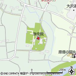 浄空院周辺の地図