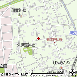 埼玉県白岡市篠津1824周辺の地図