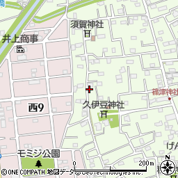 埼玉県白岡市篠津1800周辺の地図