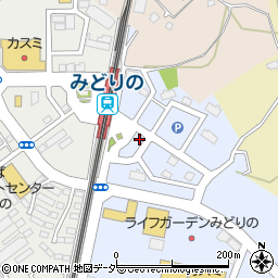 ＮＰＣ２４Ｈみどりの駅前第２パーキング周辺の地図