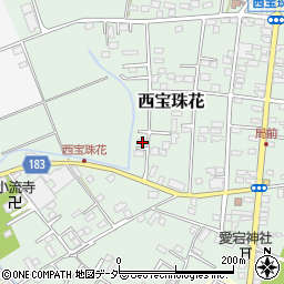 埼玉県春日部市西宝珠花423周辺の地図