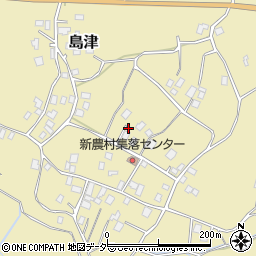 茨城県稲敷郡阿見町島津周辺の地図