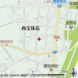 埼玉県春日部市西宝珠花447周辺の地図