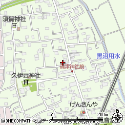 埼玉県白岡市篠津1858周辺の地図