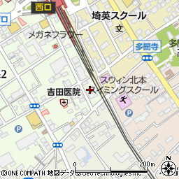 東和銀行北本支店周辺の地図