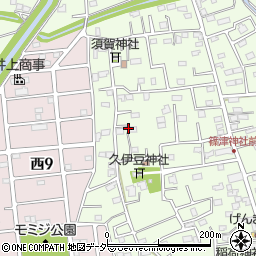 埼玉県白岡市篠津1808周辺の地図