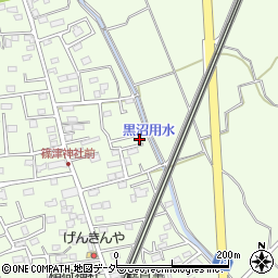 埼玉県白岡市篠津2118-8周辺の地図