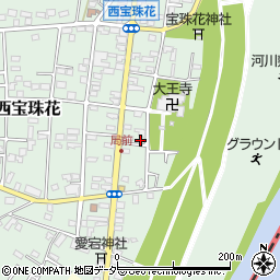 埼玉県春日部市西宝珠花97周辺の地図