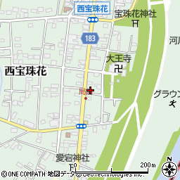 埼玉県春日部市西宝珠花102周辺の地図