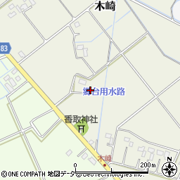 埼玉県春日部市木崎109-1周辺の地図
