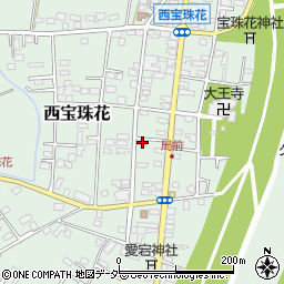 埼玉県春日部市西宝珠花123周辺の地図