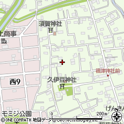 埼玉県白岡市篠津1802-2周辺の地図