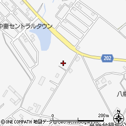茨城県つくば市下横場周辺の地図