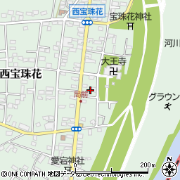 埼玉県春日部市西宝珠花101周辺の地図