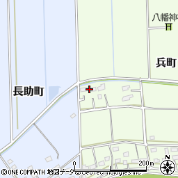茨城県常総市兵町88周辺の地図