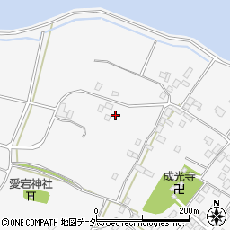 茨城県行方市白浜456周辺の地図