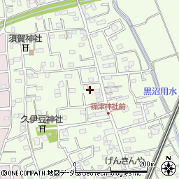 埼玉県白岡市篠津1855周辺の地図