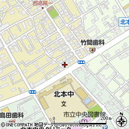 埼玉県北本市西高尾1丁目223周辺の地図