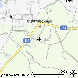 茨城県行方市南589-2周辺の地図