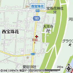 埼玉県春日部市西宝珠花100周辺の地図