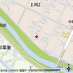 長野県諏訪市上川2丁目2152周辺の地図