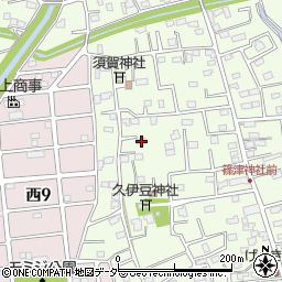 埼玉県白岡市篠津1801周辺の地図