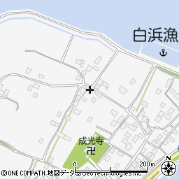 茨城県行方市白浜367周辺の地図