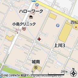 長野県諏訪市上川3丁目2441周辺の地図