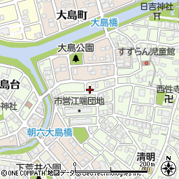 福井県福井市大島町大島台1410周辺の地図