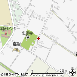 埼玉県白岡市高岩2133周辺の地図