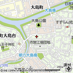 福井県福井市大島町大島台1510周辺の地図