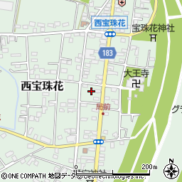 埼玉県春日部市西宝珠花119周辺の地図