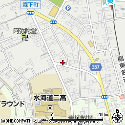 茨城県常総市水海道森下町4553周辺の地図