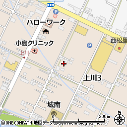 長野県諏訪市上川3丁目2442周辺の地図