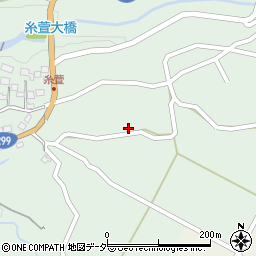 糸萱区周辺の地図