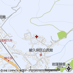 長野県諏訪市四賀細久保周辺の地図