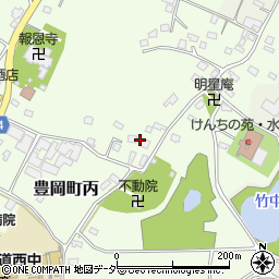 茨城県常総市豊岡町丙3217周辺の地図