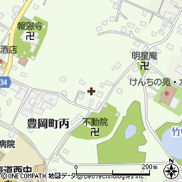 茨城県常総市豊岡町丙3217-2周辺の地図
