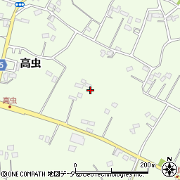 埼玉県蓮田市高虫周辺の地図