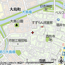 福井県福井市大島町大島台1313周辺の地図