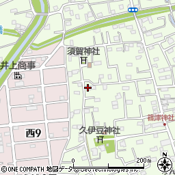 埼玉県白岡市篠津1831周辺の地図