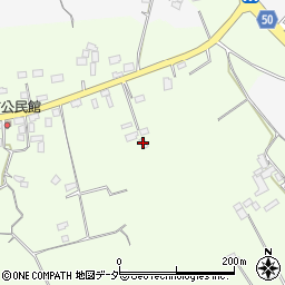 茨城県行方市南738周辺の地図