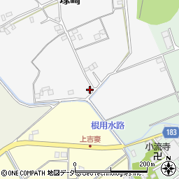 埼玉県春日部市塚崎153周辺の地図