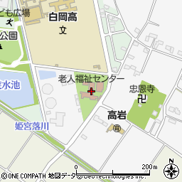 埼玉県白岡市高岩2177周辺の地図