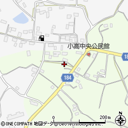 茨城県行方市南562周辺の地図