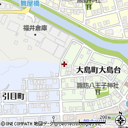 福井県福井市大島町大島台622周辺の地図