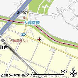 埼玉県桶川市五町台375-8周辺の地図