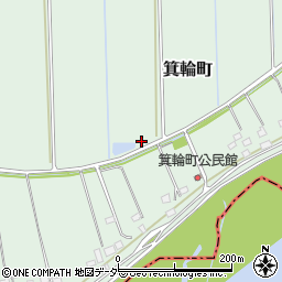 茨城県常総市箕輪町671周辺の地図
