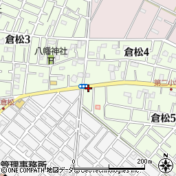 倉松周辺の地図